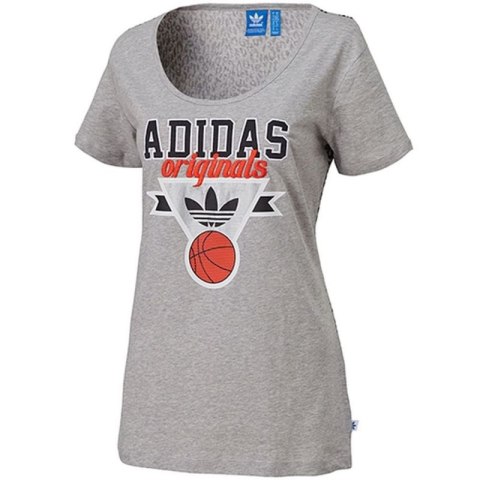 Koszulka adidas Originals Bball Tee 2 Leo W G91010 Koszulka adidas Originals Bball Tee 2 Leo W G91010