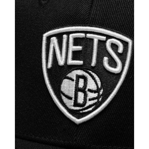Czapka z daszkiem Mitchell & Ness NBA Brooklyn Nets Team Logo High Crown 6 Panel Classic Red Snapback HHSSINTL102-BNEYYPPPBLCK Czapka z daszkiem Mitchell & Ness NBA Brooklyn Nets Team Logo High Crown 6 Panel Classic Red Snapback HHSSINTL102-BNEYYPPPBLCK