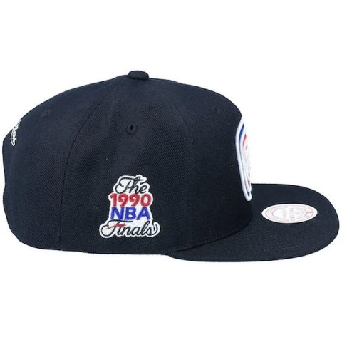 Czapka z daszkiem Mitchell & Ness NBA Detroit Pistons Top Spot Snapback Hwc Pistons HHSS2976-DPIYYPPPBLCK Czapka z daszkiem Mitchell & Ness NBA Detroit Pistons Top Spot Snapback Hwc Pistons HHSS2976-DPIYYPPPBLCK