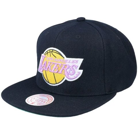 Czapka z daszkiem Mitchell & Ness NBA Los Angeles Lakers Top Spot Snapback Hwc Lakers HHSS2976-LALYYPPPBLCK Czapka z daszkiem Mitchell & Ness NBA Los Angeles Lakers Top Spot Snapback Hwc Lakers HHSS2976-LALYYPPPBLCK