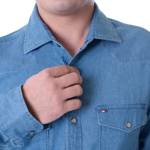 Koszula Tommy Hilfiger Denim Shirt M MW0MWII870-IAO