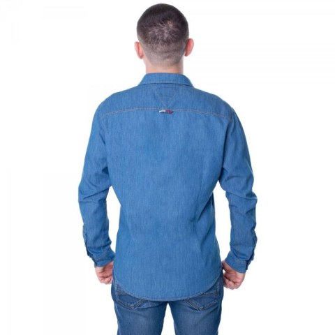 Koszula Tommy Jeans Tjm Cotton Denim Shirt Mid Indigo M DM0DM08399-447 Koszula Tommy Jeans Tjm Cotton Denim Shirt Mid Indigo M DM0DM08399-447