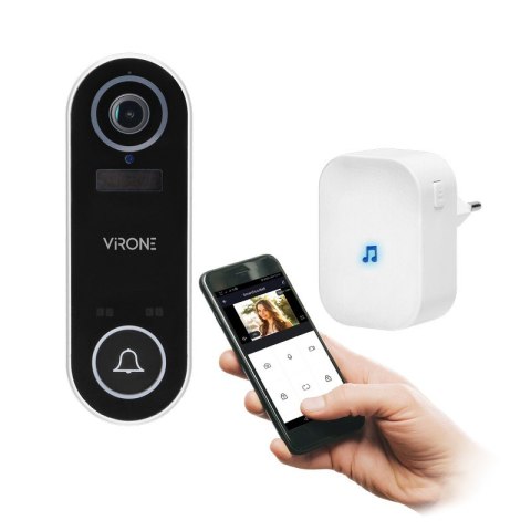 BEZPRZEWODOWY DZWONEK Z KAMERĄ WI-FI: TUYA VIRONE VDB-1 BEZPRZEWODOWY DZWONEK Z KAMERĄ WI-FI: TUYA VIRONE VDB-1
