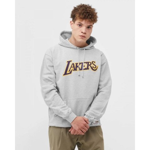 Bluza Mitchell & Ness Team Logo Hoody Los Angeles Lakers M HDSSINTL1050-LALGREY Bluza Mitchell & Ness Team Logo Hoody Los Angeles Lakers M HDSSINTL1050-LALGREY
