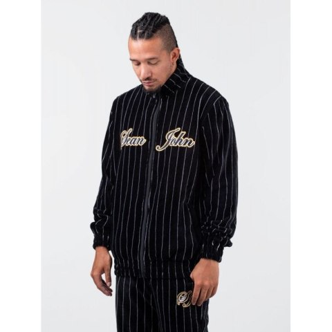 Bluza Sean John Vintage Pinstripe Velours Trackjacket M 6078109
