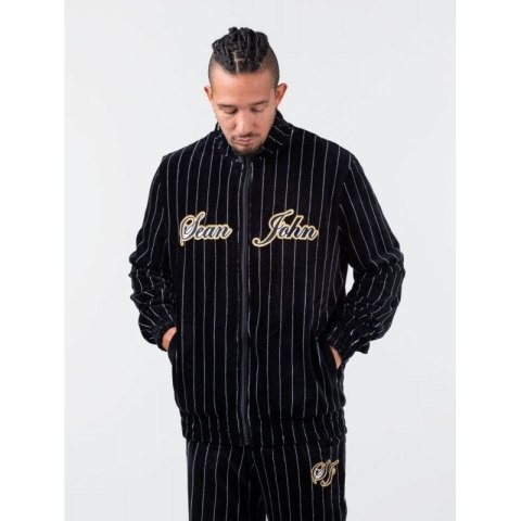 Bluza Sean John Vintage Pinstripe Velours Trackjacket M 6078109