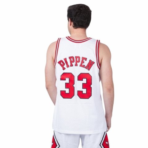 Koszulka Mitchell & Ness Chicago Bulls NBA Home Swingman Jersey Bulls 97-98 Scottie Pippen M SMJYAC18054-CBUWHIT97SPI Koszulka Mitchell & Ness Chicago Bulls NBA Home Swingman Jersey Bulls 97-98 Scottie Pippen M SMJYAC18054-CBUWHIT97SPI