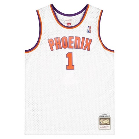 Koszulka Mitchell & Ness Phoenix NBA Alternate Jersey Suns 2002 Anfernee Hardaway M SMJY4443-PSU02AHAWHIT Koszulka Mitchell & Ness Phoenix NBA Alternate Jersey Suns 2002 Anfernee Hardaway M SMJY4443-PSU02AHAWHIT