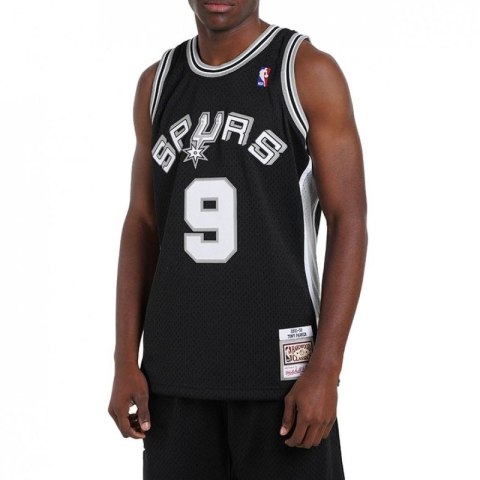 Koszulka Mitchell & Ness San Antonio Spurs NBA Swingman Jersey Spurs 2001 Tony Parker M SMJYLG19018-SASBLCK01TPA Koszulka Mitchell & Ness San Antonio Spurs NBA Swingman Jersey Spurs 2001 Tony Parker M SMJYLG19018-SASBLCK01TPA