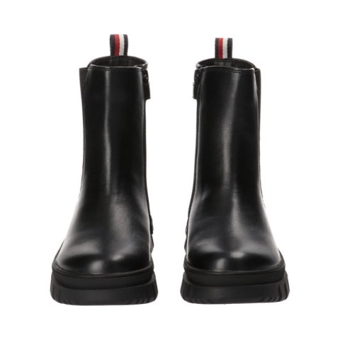 Botki Tommy Hilfiger Bootie Black T3A5-33058-1355999-999 Botki Tommy Hilfiger Bootie Black T3A5-33058-1355999-999
