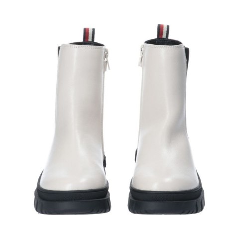 Botki Tommy Hilfiger Bootie Ivory T3A5-33058-1355101-101 Botki Tommy Hilfiger Bootie Ivory T3A5-33058-1355101-101