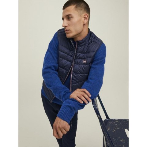 Kamizelka Jack & Jones JJHero Bodywarmer Collar 12211790 Navy Blazer/Contrast