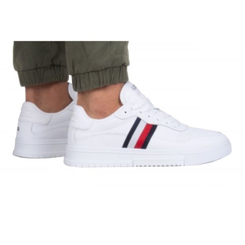 Buty Tommy Hilfiger Supercup Lealther Stripes M FM0FM04824YBS