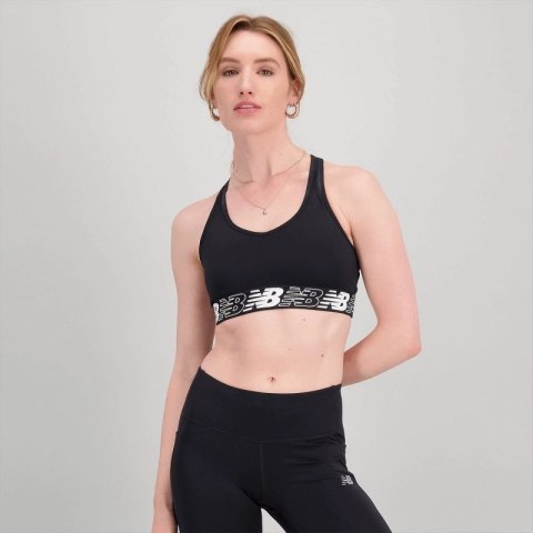 Stanik sportowy New Balance Top Nb Pace Bra 3.0 BK WB11034BK Stanik sportowy New Balance Top Nb Pace Bra 3.0 BK WB11034BK