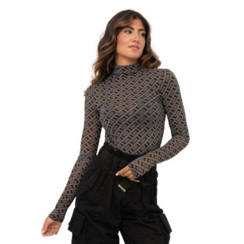 Bluzka Pinko z długim rękawem z golfem W 101813A13G Bluzka Pinko z długim rękawem z golfem W 101813A13G