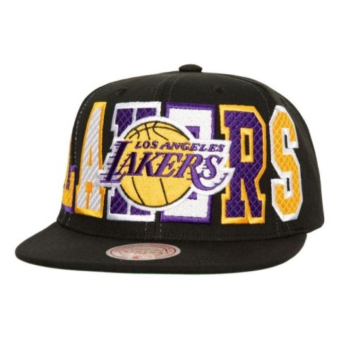 Czapka z daszkiem Mitchell & Ness Varsity Bust Snapback Los Angeles Lakers HHSS6461-LALYYPPPBLCK Czapka z daszkiem Mitchell & Ness Varsity Bust Snapback Los Angeles Lakers HHSS6461-LALYYPPPBLCK