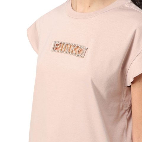 Koszulka Pinko Interlock + Logo Strass W 101609A12H