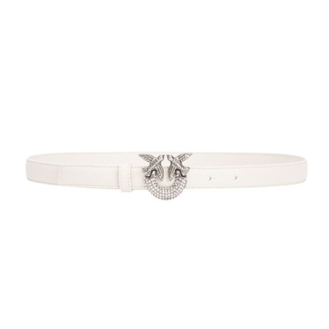 Pasek Pinko z kryształkami H2 W 100143A110 biały Pasek Pinko z kryształkami H2 W 100143A110 biały