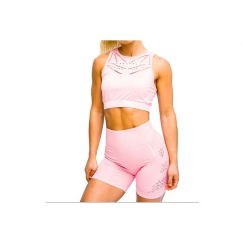 Biustonosz GymHero Venice Beach Top Short Bra W BRA-SHORTMILKSHAKE Biustonosz GymHero Venice Beach Top Short Bra W BRA-SHORTMILKSHAKE