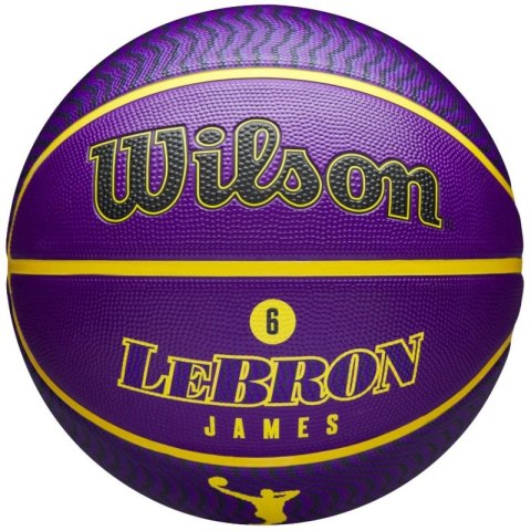 Piłka Wilson NBA Player Icon LeBron James Outdoor Ball WZ4027601XB Piłka Wilson NBA Player Icon LeBron James Outdoor Ball WZ4027601XB