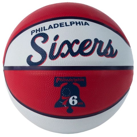 Piłka Wilson Team Retro Philadelphia 76ers Mini Ball WTB3200XBPHI Piłka Wilson Team Retro Philadelphia 76ers Mini Ball WTB3200XBPHI