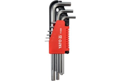 KLUCZE HEX ZESTAW 9-CZĘŚCIOWY 1,5-10MM KLUCZE HEX ZESTAW 9-CZĘŚCIOWY 1,5-10MM