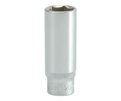 NASADKA DŁUGA 6-KĄTNA CHROMOWANA 1/2'' 20MM NASADKA DŁUGA 6-KĄTNA CHROMOWANA 1/2'' 20MM