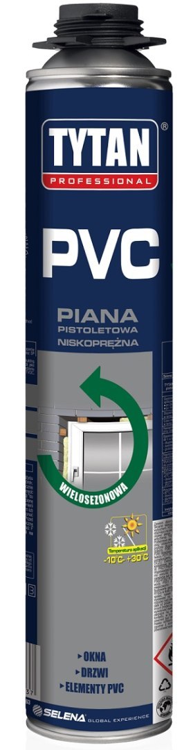 PIANKA 750ML TYTAN DO PCV NISKOROZPRĘŻNA WIELOSEZONOWA PIANKA 750ML TYTAN DO PCV NISKOROZPRĘŻNA WIELOSEZONOWA