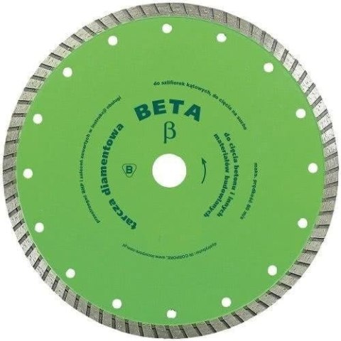 TARCZA DIAMENTOWA TURBO BETA 115MM TARCZA DIAMENTOWA TURBO BETA 115MM