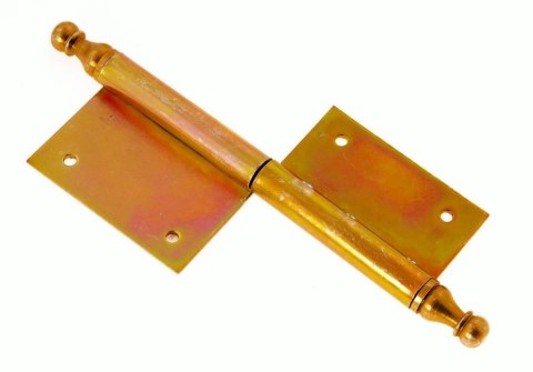 ZAWIAS DRZWIOWY OCYNKOWANY OZDOBNY 100MM PRAWY ZAWIAS DRZWIOWY OCYNKOWANY OZDOBNY 100MM PRAWY