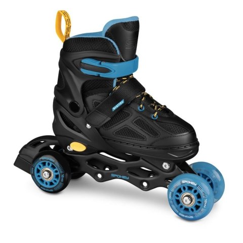 Łyżworolki Spokey Quattro 4IN1 SPK-943434 roz. 38-41 BK/DBL