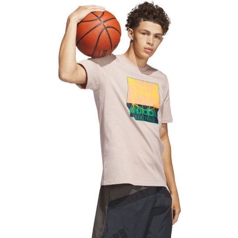 Koszulka adidas Chain Net Basketball Graphic Tee M IC1863