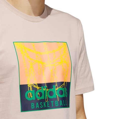 Koszulka adidas Chain Net Basketball Graphic Tee M IC1863