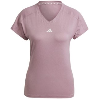 Koszulka adidas Aeroready Train Essentials Minimal Branding V-Neck Tee W HZ5662