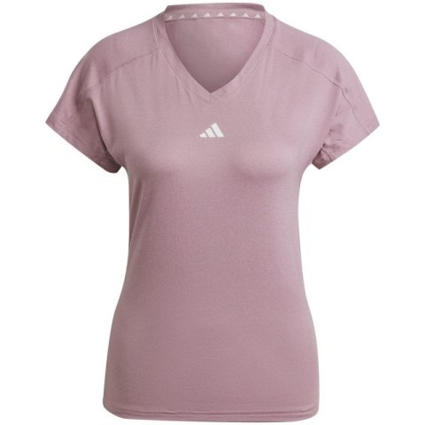 Koszulka adidas Aeroready Train Essentials Minimal Branding V-Neck Tee W HZ5662 Koszulka adidas Aeroready Train Essentials Minimal Branding V-Neck Tee W HZ5662