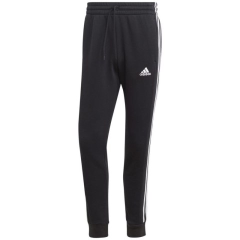 Spodnie adidas Essentials Fleece 3-Stripes Tapered Cuff M IB4030 Spodnie adidas Essentials Fleece 3-Stripes Tapered Cuff M IB4030