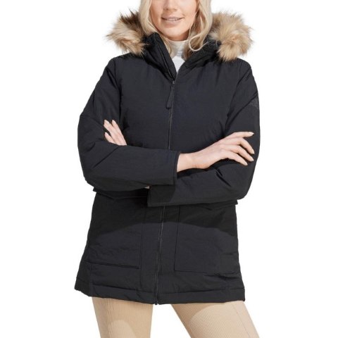 Kurtka adidas Parka Hooded Fur W IJ8260 Kurtka adidas Parka Hooded Fur W IJ8260