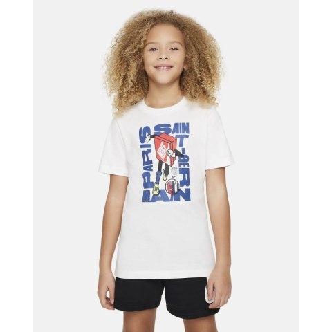 Koszulka Nike PSG SS BXY CHRCTR Tee Jr FQ6579-100