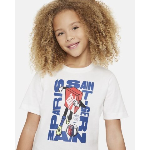 Koszulka Nike PSG SS BXY CHRCTR Tee Jr FQ6579-100