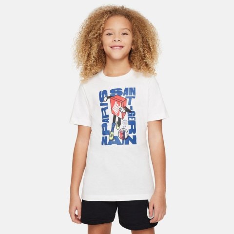 Koszulka Nike PSG SS BXY CHRCTR Tee Jr FQ6579-100