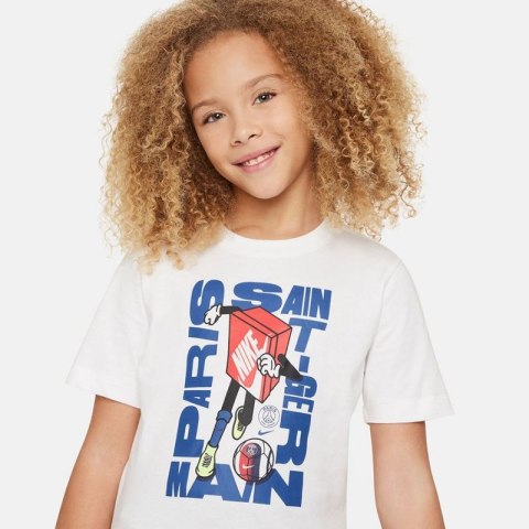 Koszulka Nike PSG SS BXY CHRCTR Tee Jr FQ6579-100