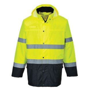 KURTKA OSTRZEGAWCZA DWUKOLOROWA S166YNR ROZMIAR XXXL