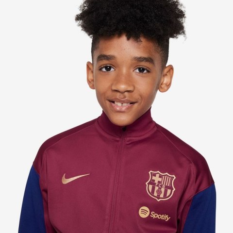Bluza Nike FC Barcelona Strike TRK Suit Jr FJ5537-620