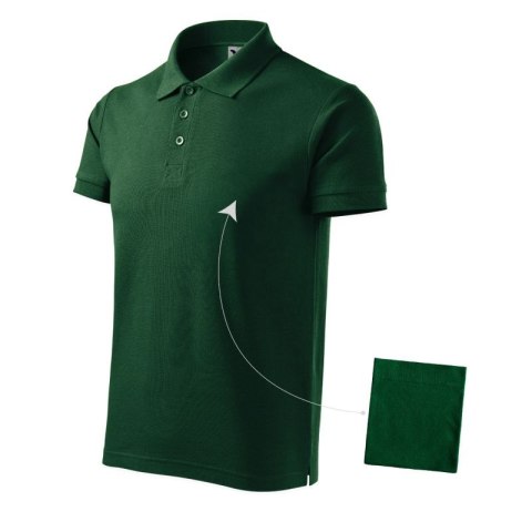 Koszulka polo Malfini Cotton M MLI-212D3 dark green Koszulka polo Malfini Cotton M MLI-212D3 dark green
