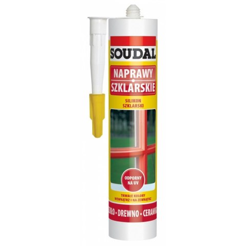 SILIKON SZKLARSKI SOUDAL 280ML BEZBARWNY SILIKON SZKLARSKI SOUDAL 280ML BEZBARWNY