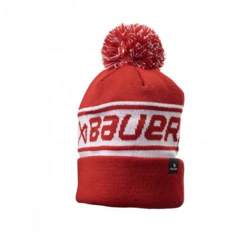 Czapka zimowa Bauer Team Ribbed Pom SR 1063358 Czapka zimowa Bauer Team Ribbed Pom SR 1063358