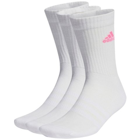Skarpety adidas Cushioned Crew 3P białe IP2635 Skarpety adidas Cushioned Crew 3P białe IP2635