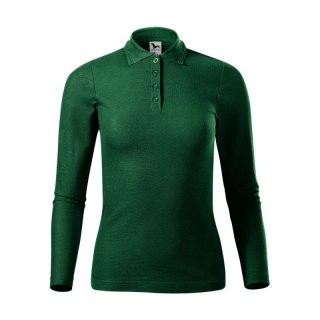 Koszulka polo Malfini Pique Polo LS W MLI-231D3 dark green