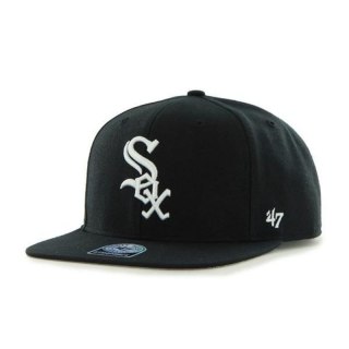 Czapka z daszkiem 47 Brand Mlb Chicago White Sox Captain B-SRS06WBP-BK