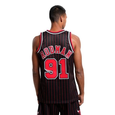 Koszulka Mitchell & Ness Chicago Bulls NBA Swingman Alternate Jersey Bulls 95 Dennis Rodman M SMJYGS18150-CBUBLCK95DRD
